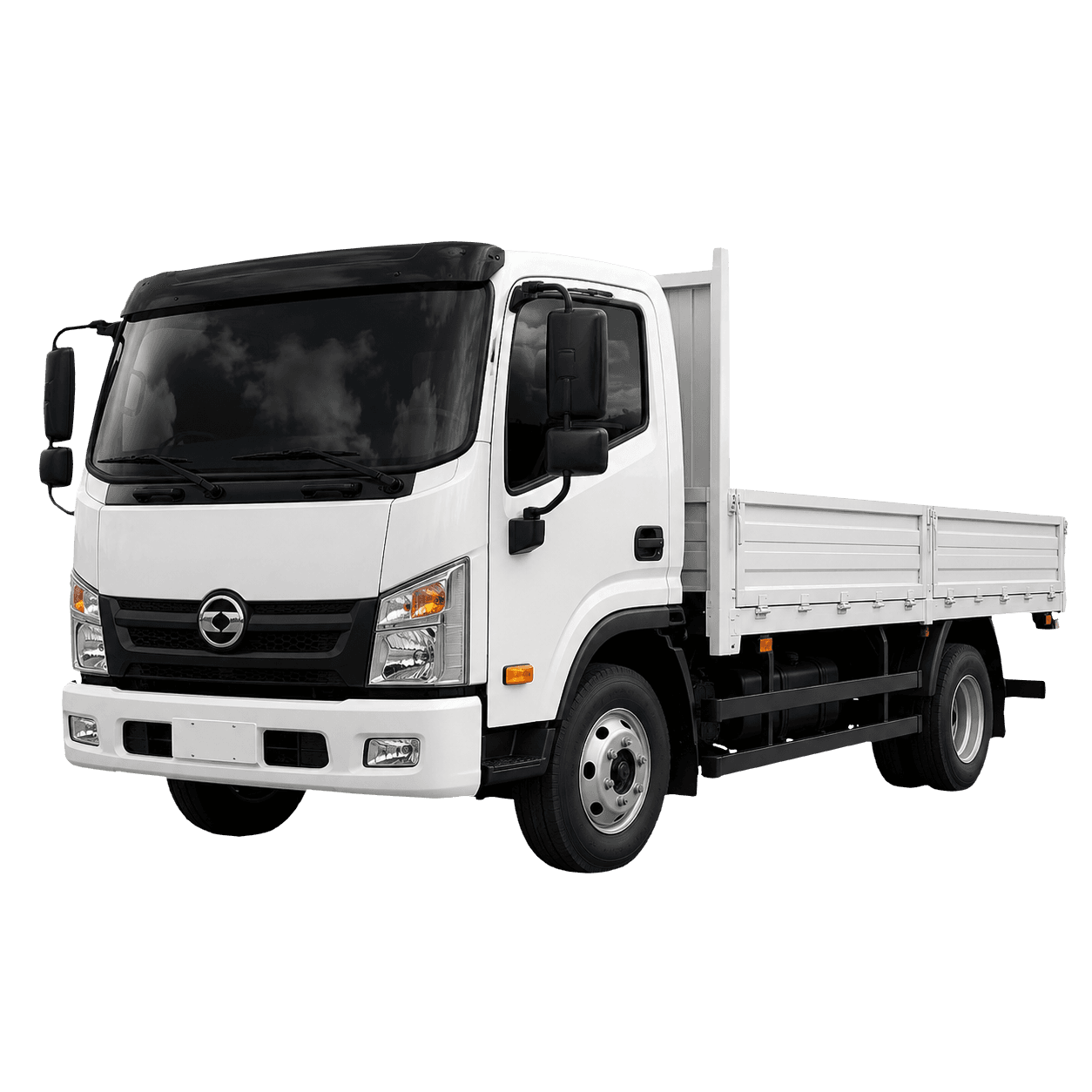 7.5 tonne dropside truck for bulky building materials