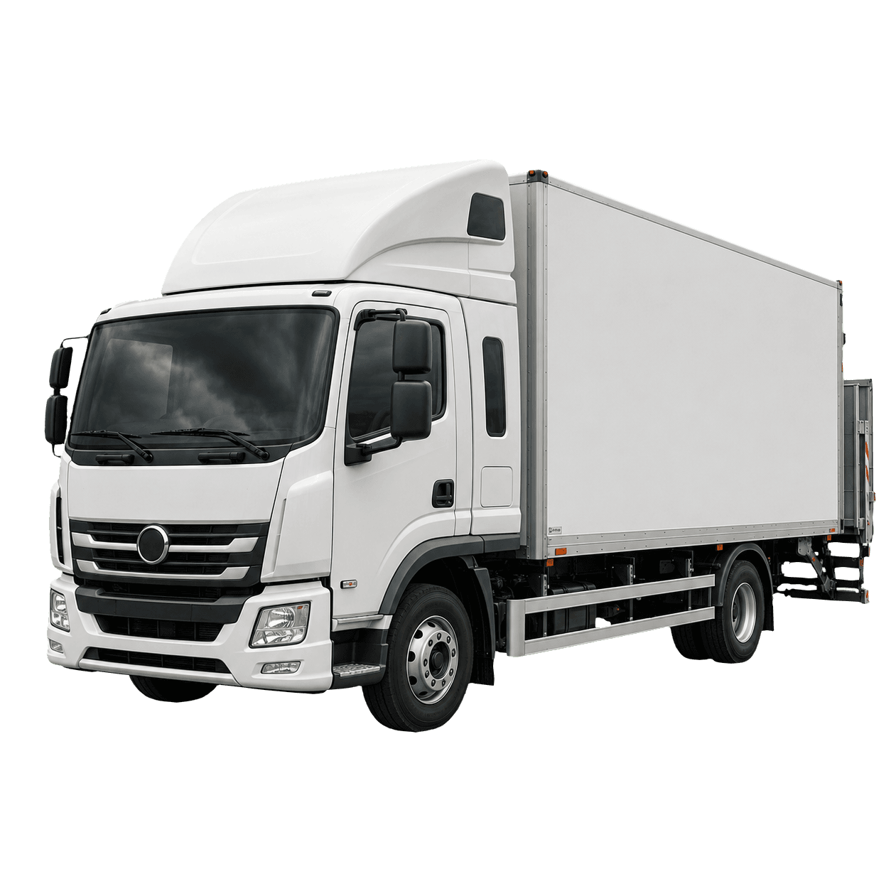 7.5 tonne sleeper tail lift truck for longer working days