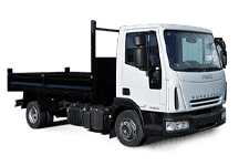 7.5 tonne tipper truck for waste and loose load transport