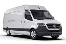 4 metre Mercedes Sprinter style van for hire in Middlesbrough
