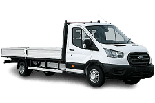 Ford Transit dropside van for hire in Middlesbrough